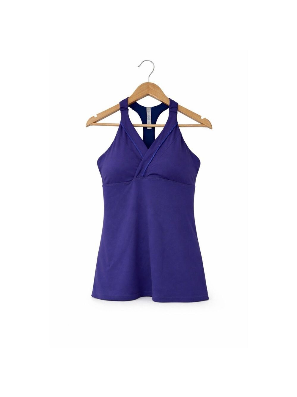 Lululemon Deep Breath Tank Top Purple Racerback Size 12